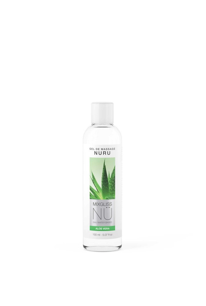 Nüru - Gel de massage et lubrifiant - Aloe vera - 150 ml
