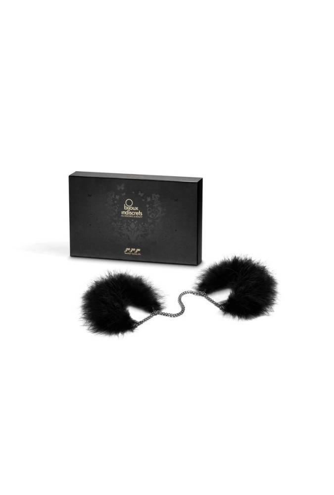 Feather handcuffs - Zazazu - Black