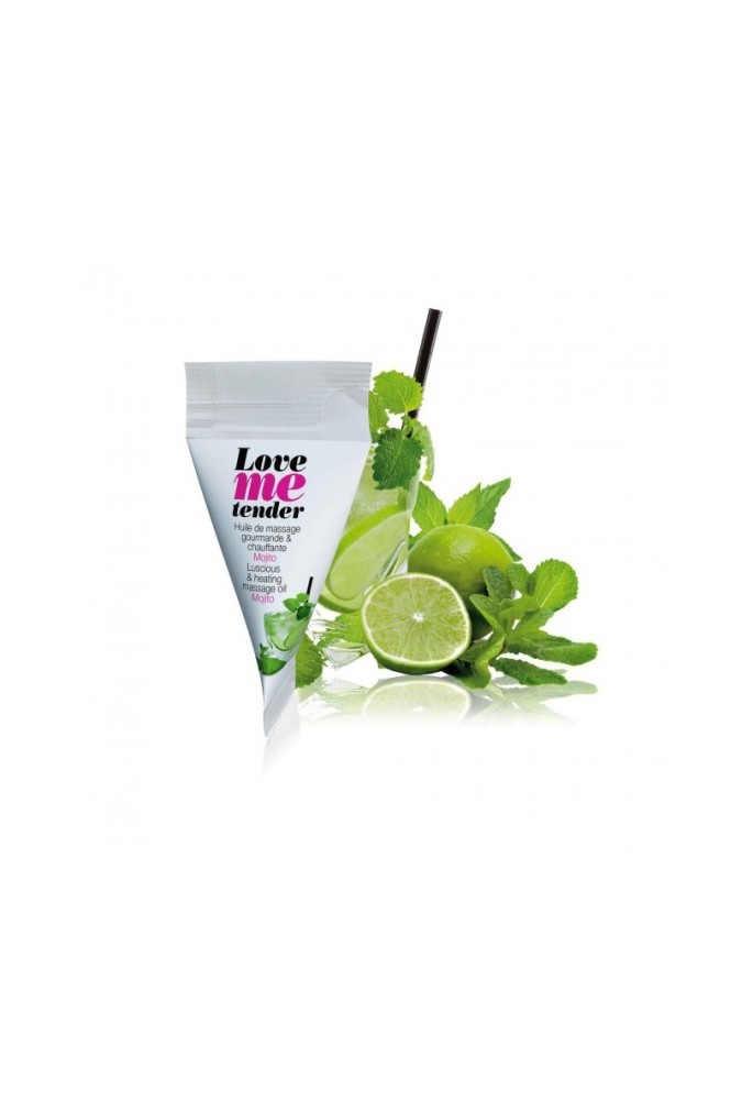 Love me tender - Berlingot - Huile de massage - Mojito - 10 ml