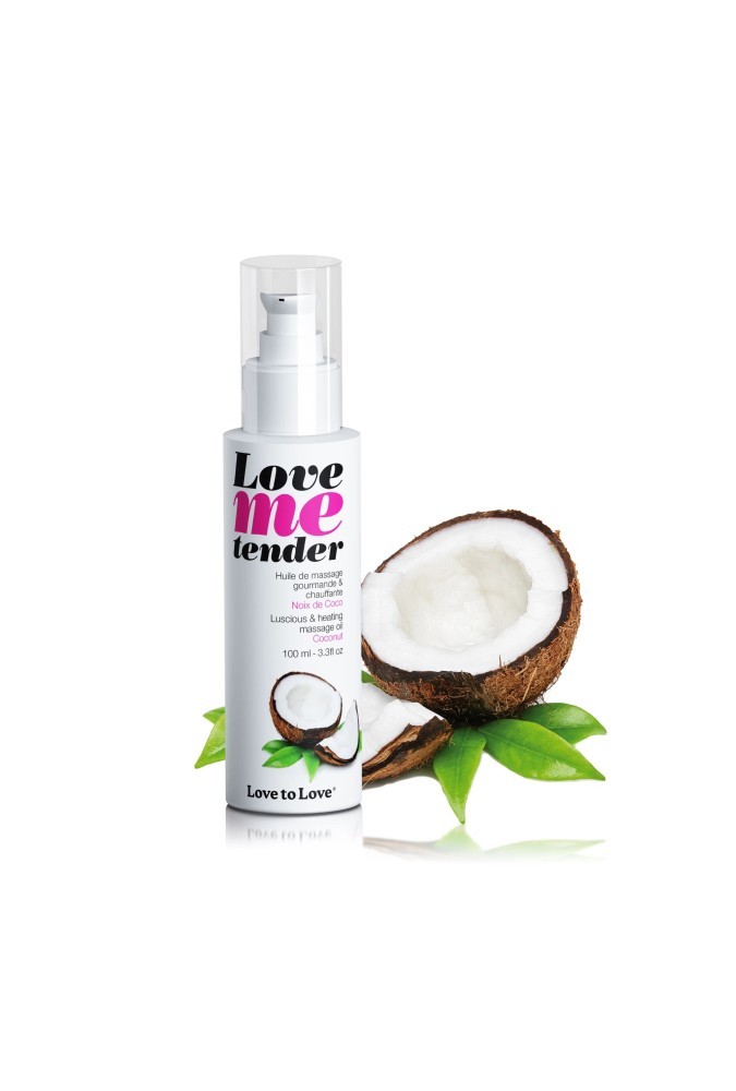 Love me tender - Huile de massage - Noix de coco - 100 ml