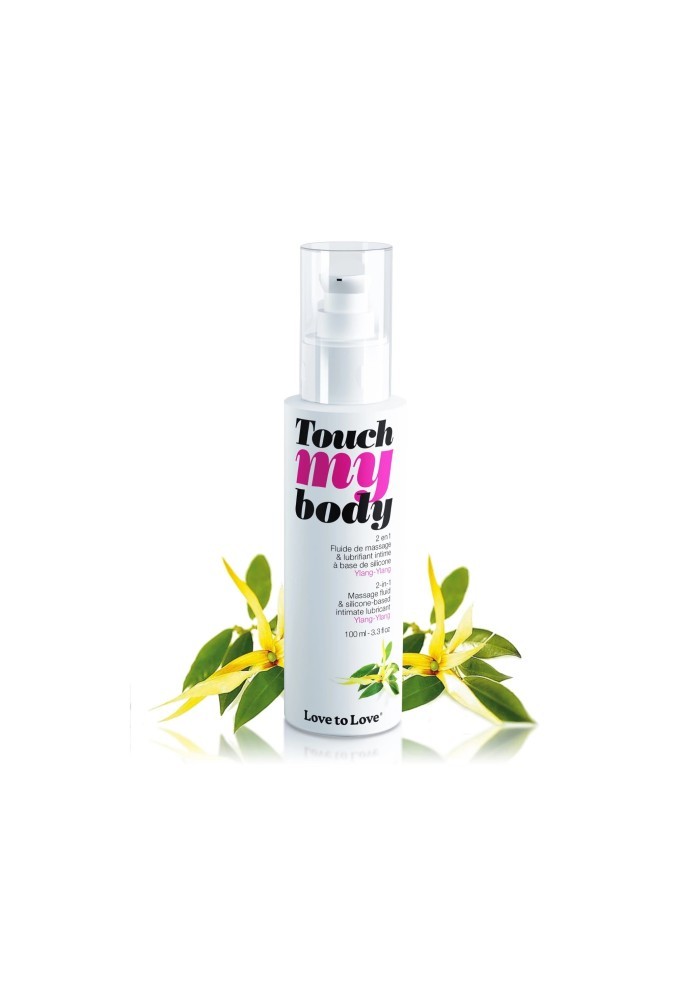 Touch my body - Massage et lubrifiant - Ylang-ylang - 100 ml