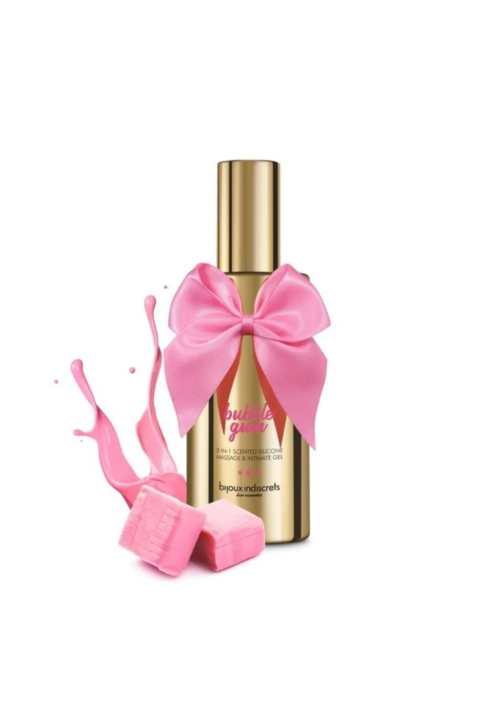 Aphrodisia 2 en 1 - Gel de massage intime - Parfumé - Bubble gum
