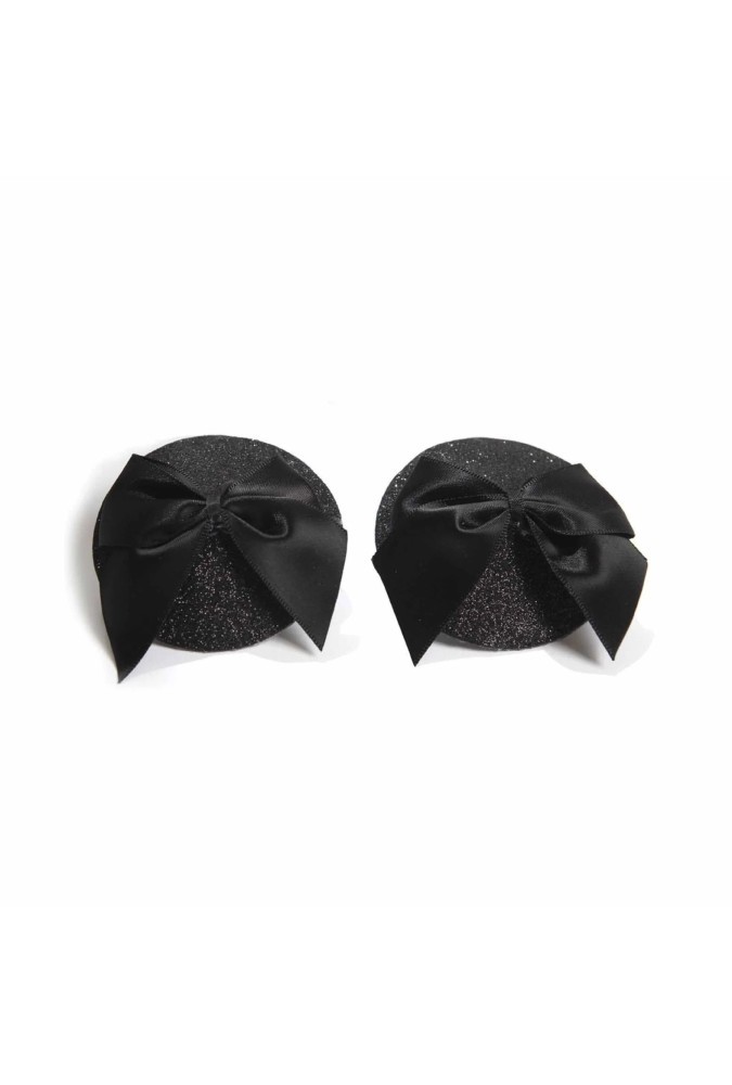 Bow pasties - Burlesque - Black