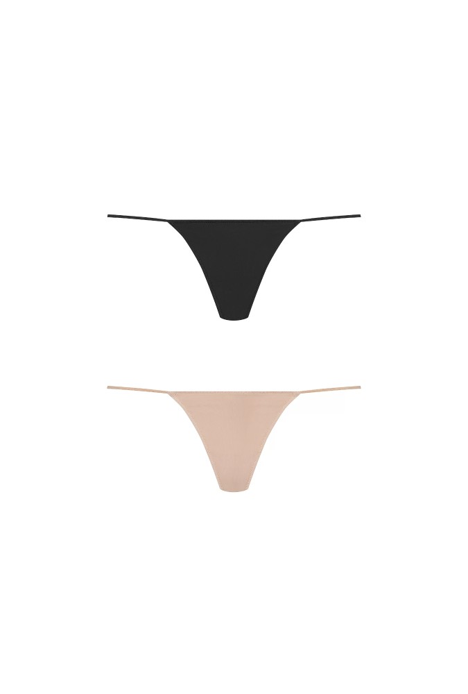Lot de 2 micro string - Le Petit Secret - Multicolore