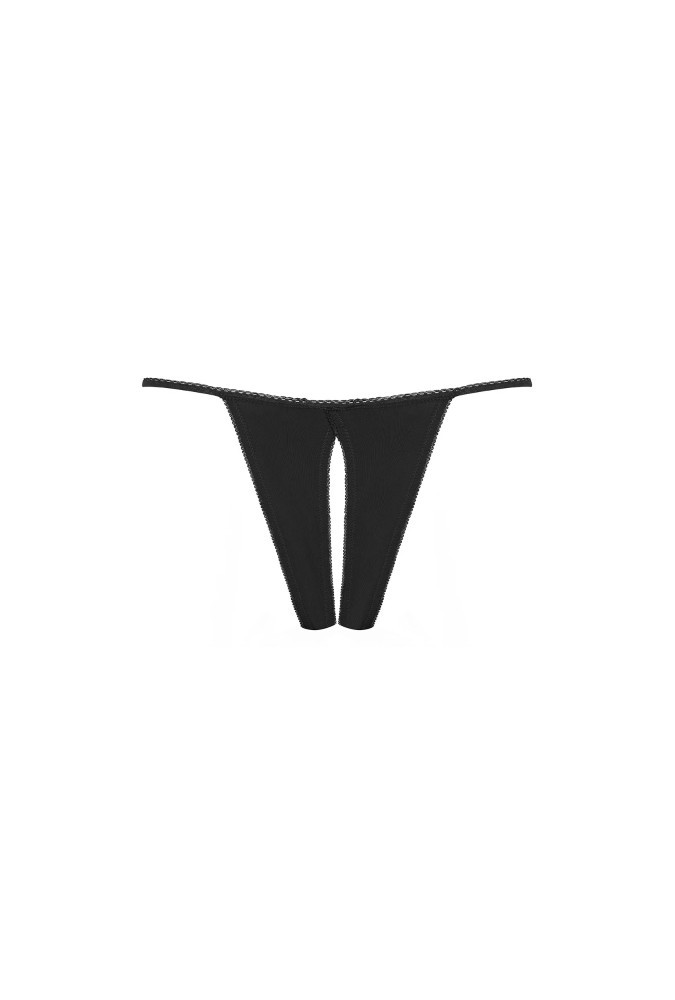 String ouvert - Le Petit Secret - Noir