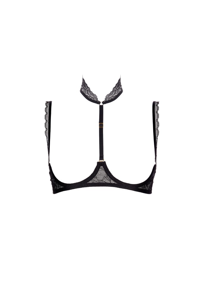 Soutien-gorge ouvert - Le Petit Secret Dentelle - Noir