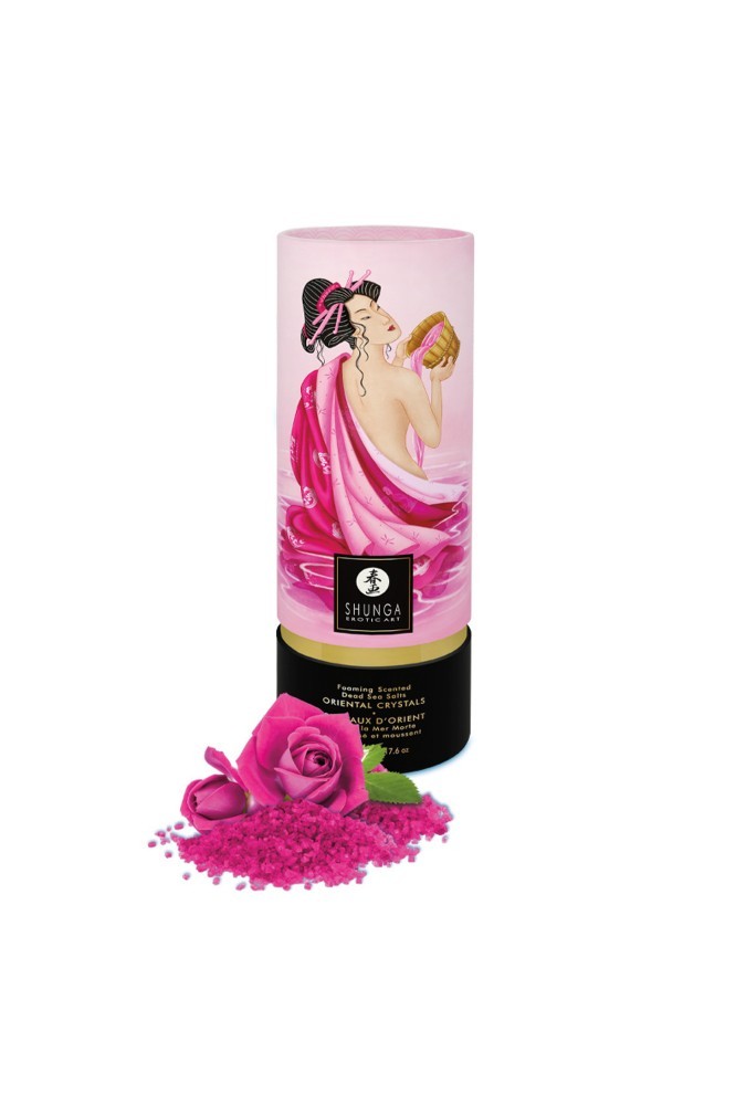 Cristaux D'orient - Sel De Bain Moussant - Rose
