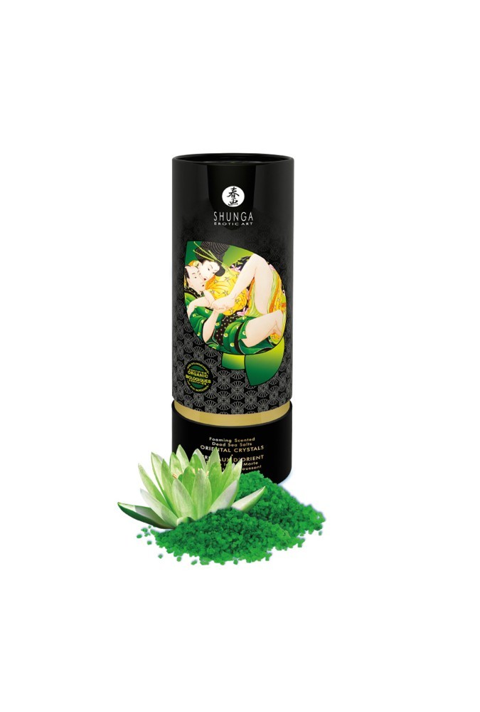 Cristaux D'orient - Sel De Bain Moussant - Fleur de lotus