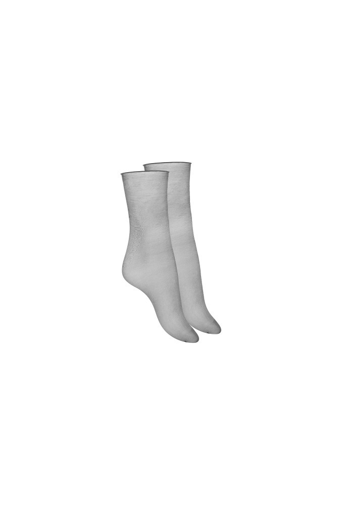 Chaussettes coupés roulés - 10D - Noir