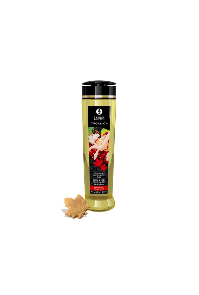 Huile de massage Erotique Bio - Délice d'érable