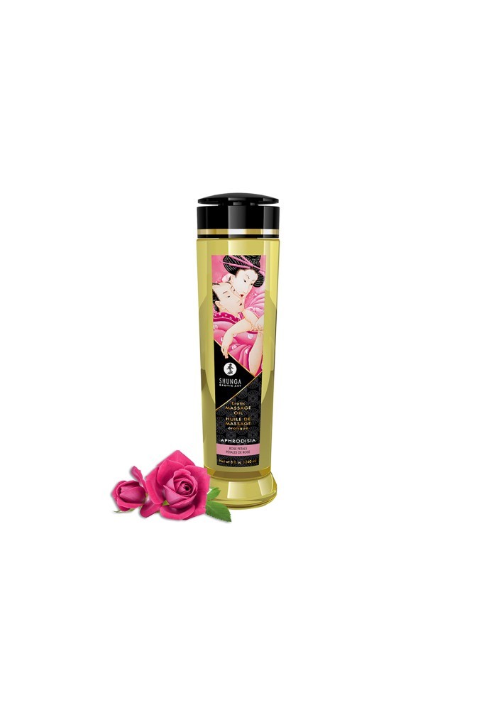 Huile de Massage Erotique - Rose