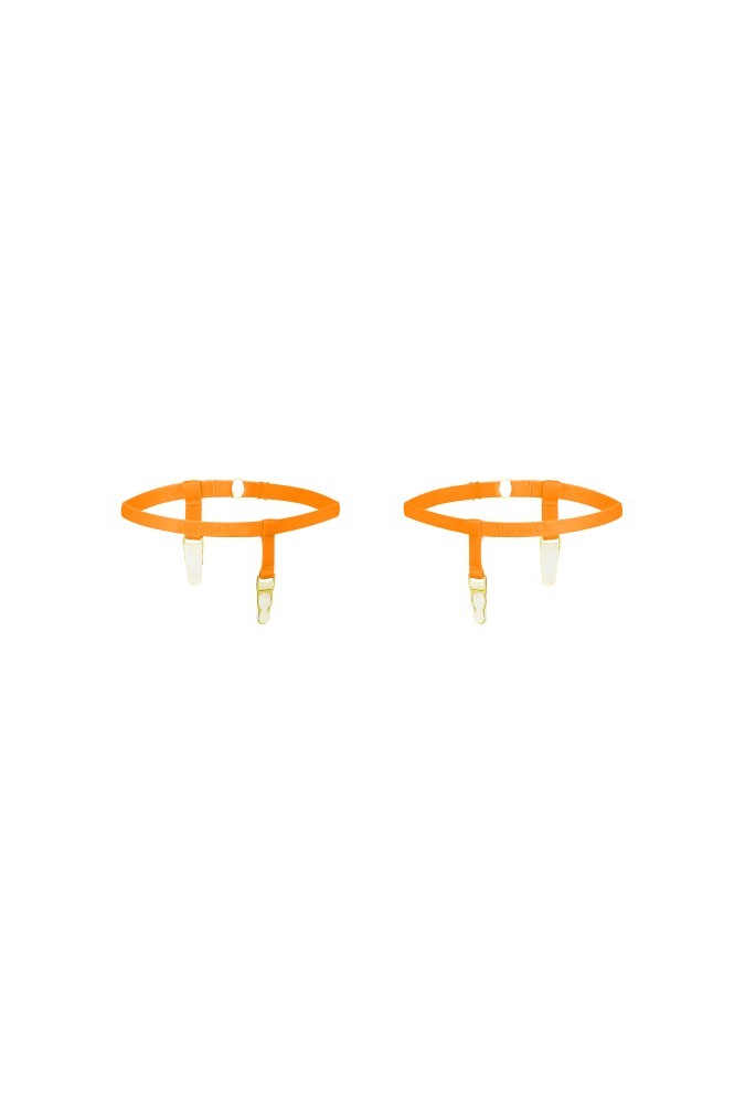 Jarretières - Signature - Orange