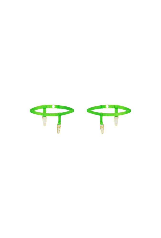 Jarretières - Signature - Vert