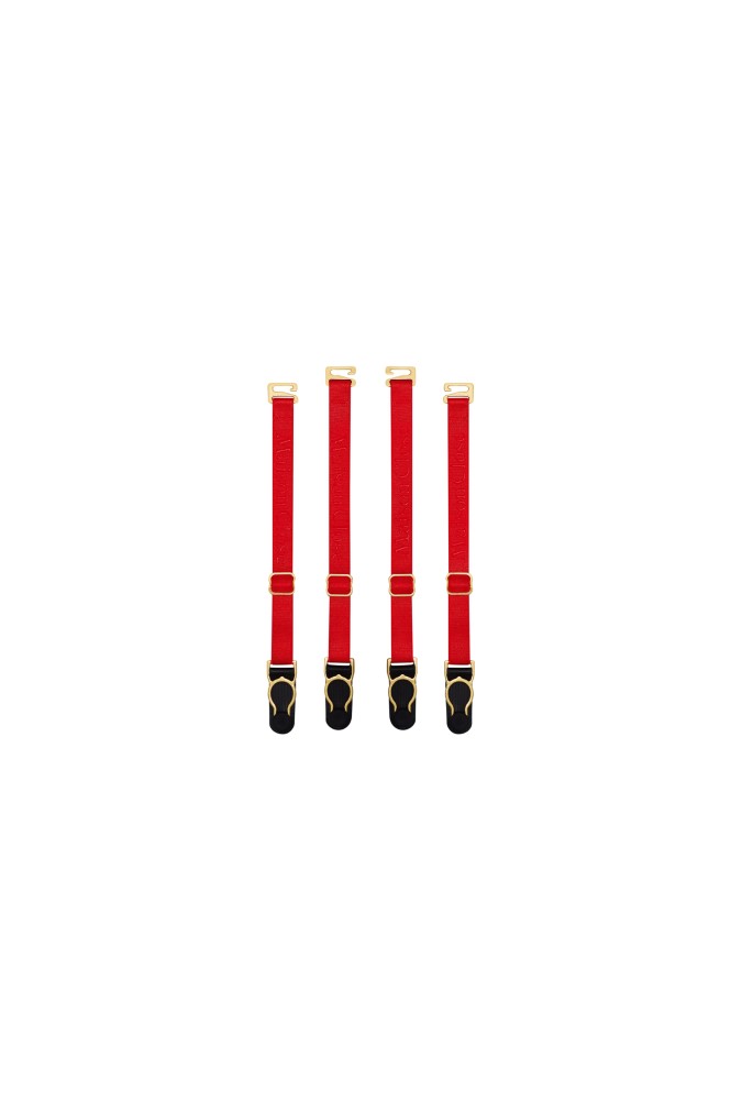 Jarretelles - Signature - Rouge