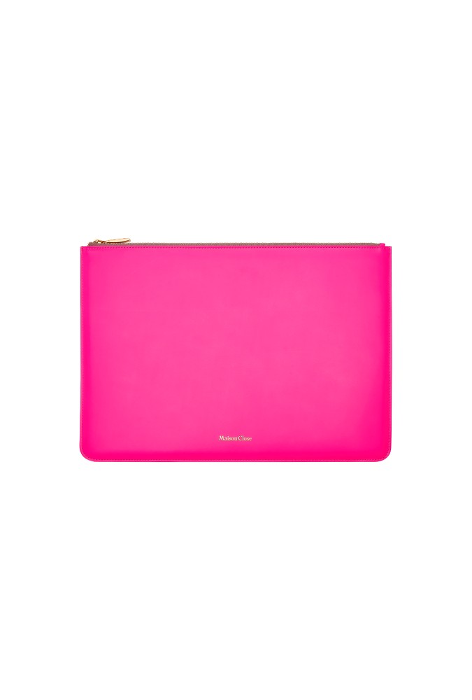 Pochettes en cuir - Corps à corps - Rose