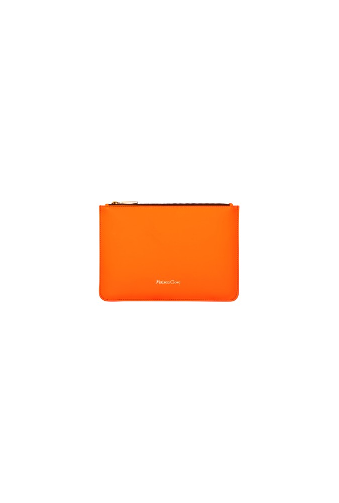 Pochettes en cuir - Corps à corps - Orange