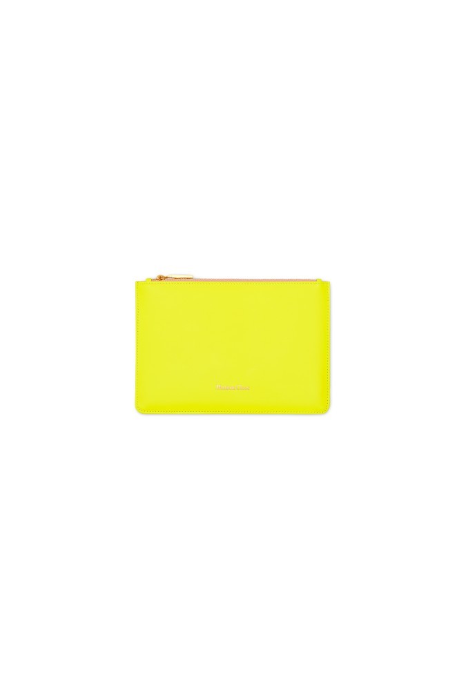 Pochettes en cuir - Corps à corps - Jaune