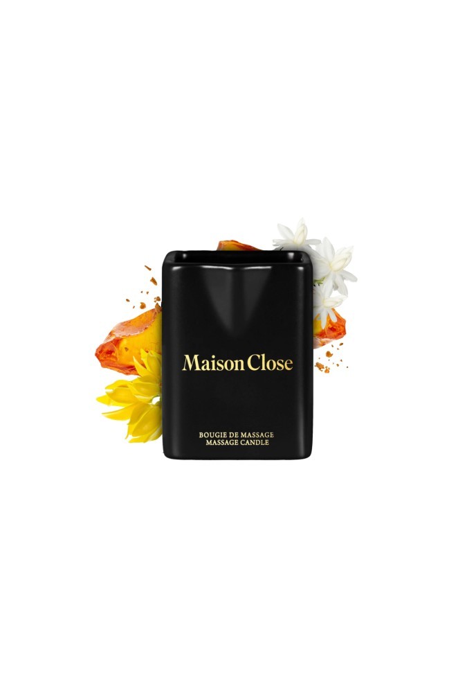 Bougie de massage - Fleur d'Ambre