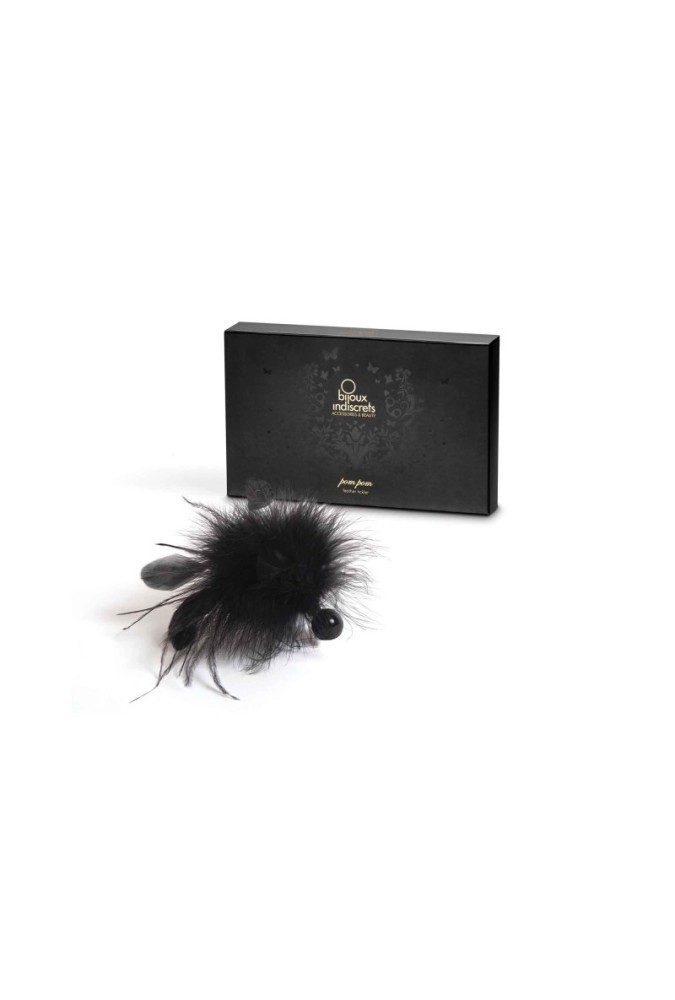 Plumeau - Pom pom - Noir