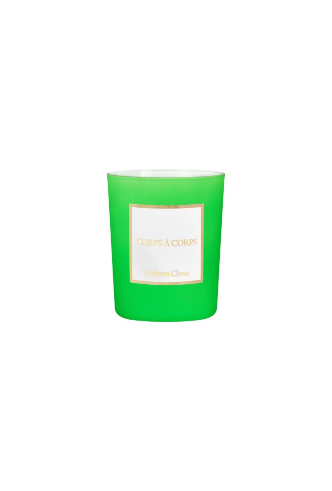 Bougie d'ambiance - Corps à corps - Vert