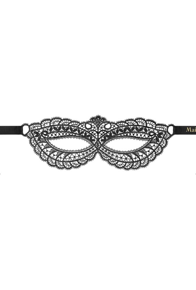 Le Ravissant eye mask - Les Romantiques - Black
