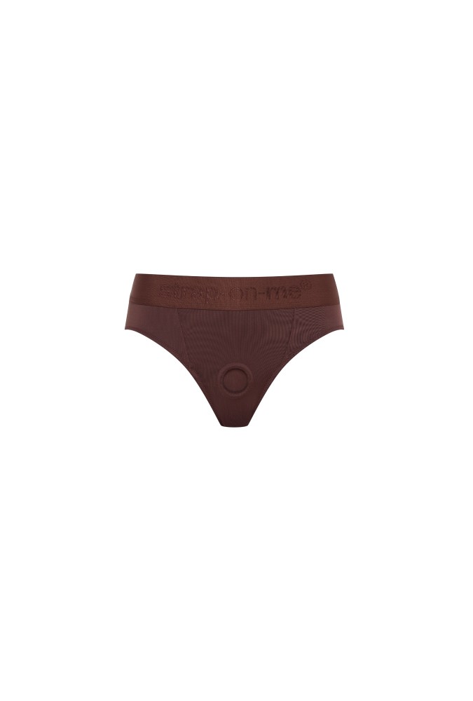 Heroine - Harnais lingerie - Marron