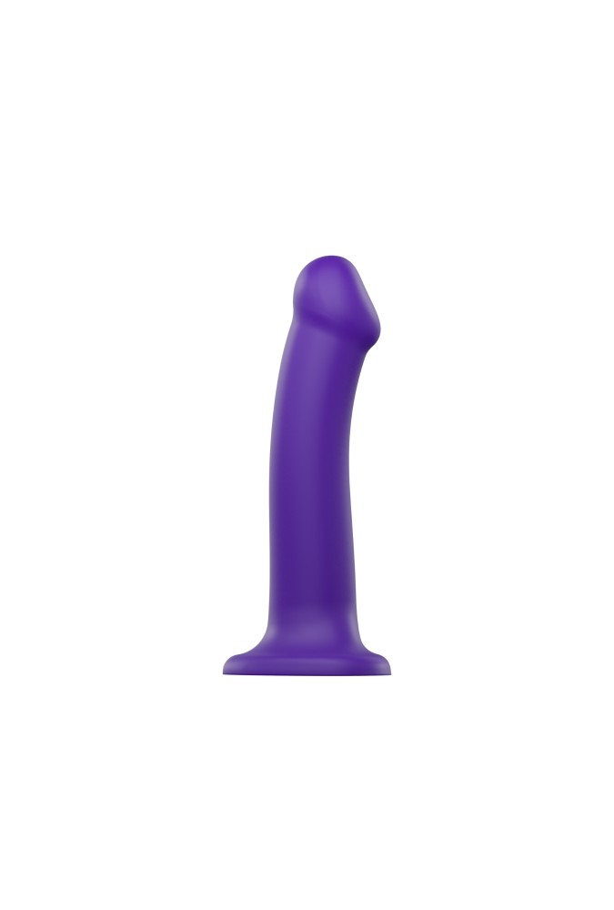 Dildo dual density - Semi-realiste bendable - Violet