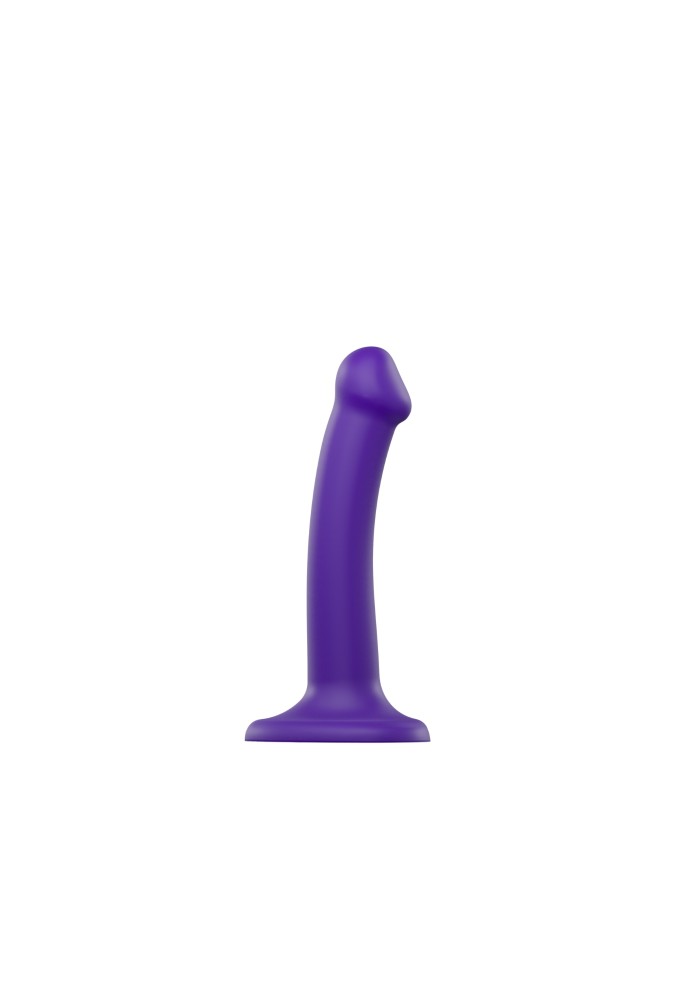 Dildo dual density - Semi-realiste bendable - Violet