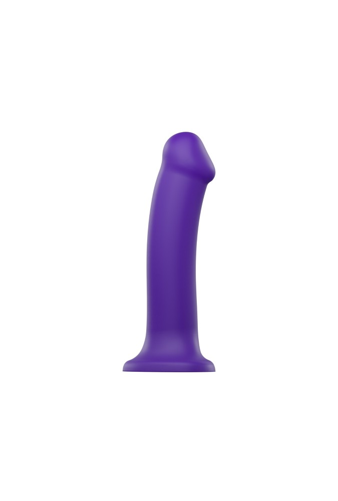 Dildo dual density - Semi-realiste bendable - Violet