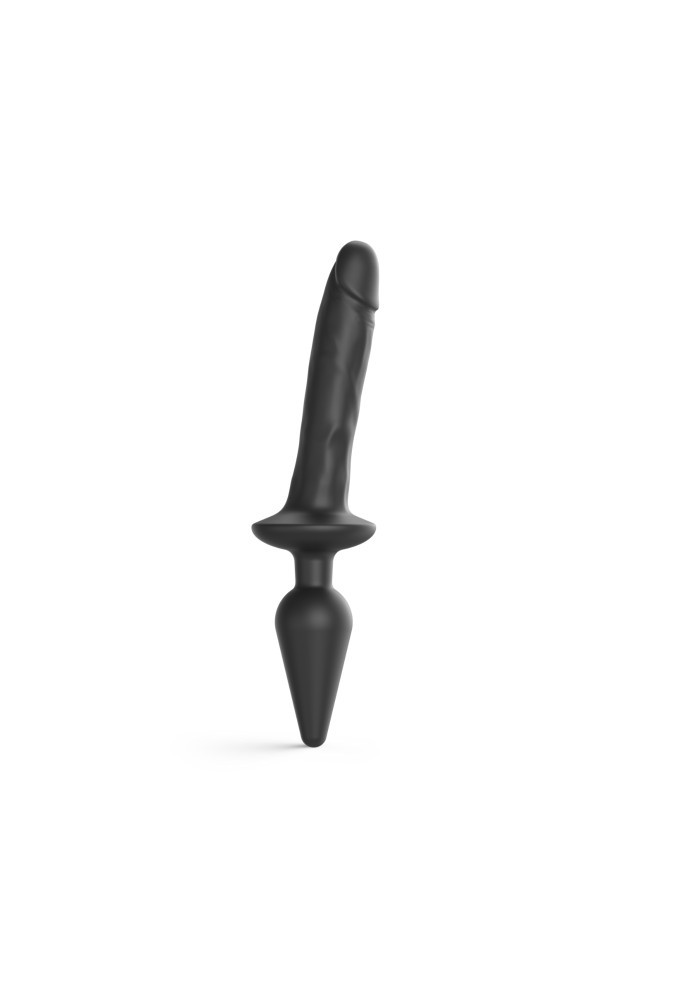 Switch plug-in - Realistic dildo - Noir