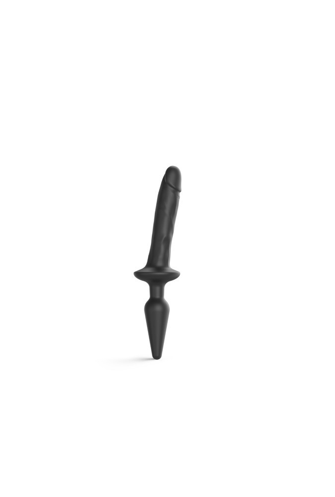 Switch plug-in - Realistic dildo - Noir