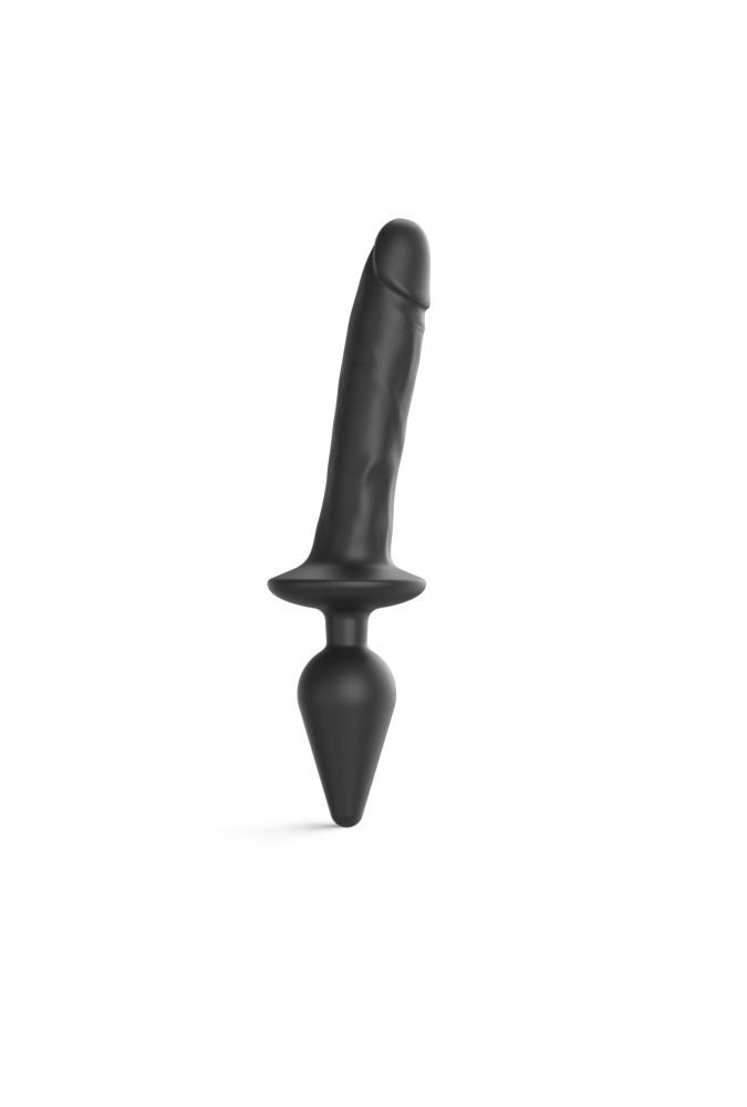 Switch plug-in - Realistic dildo - Noir