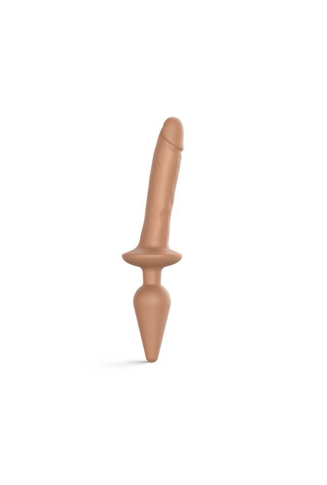 Switch plug-in - Realistic dildo - Beige