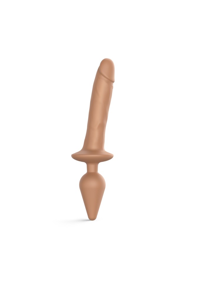 Switch plug-in - Realistic dildo - Beige