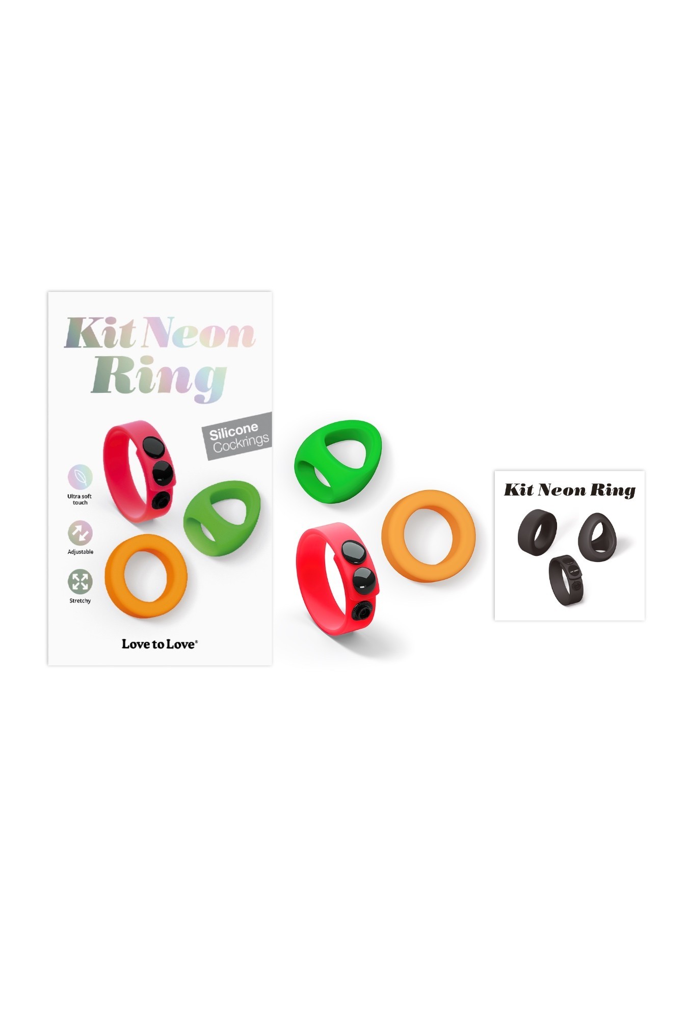 1969 - LOVE TO LOVE - KIT NEON RING - COCKRING