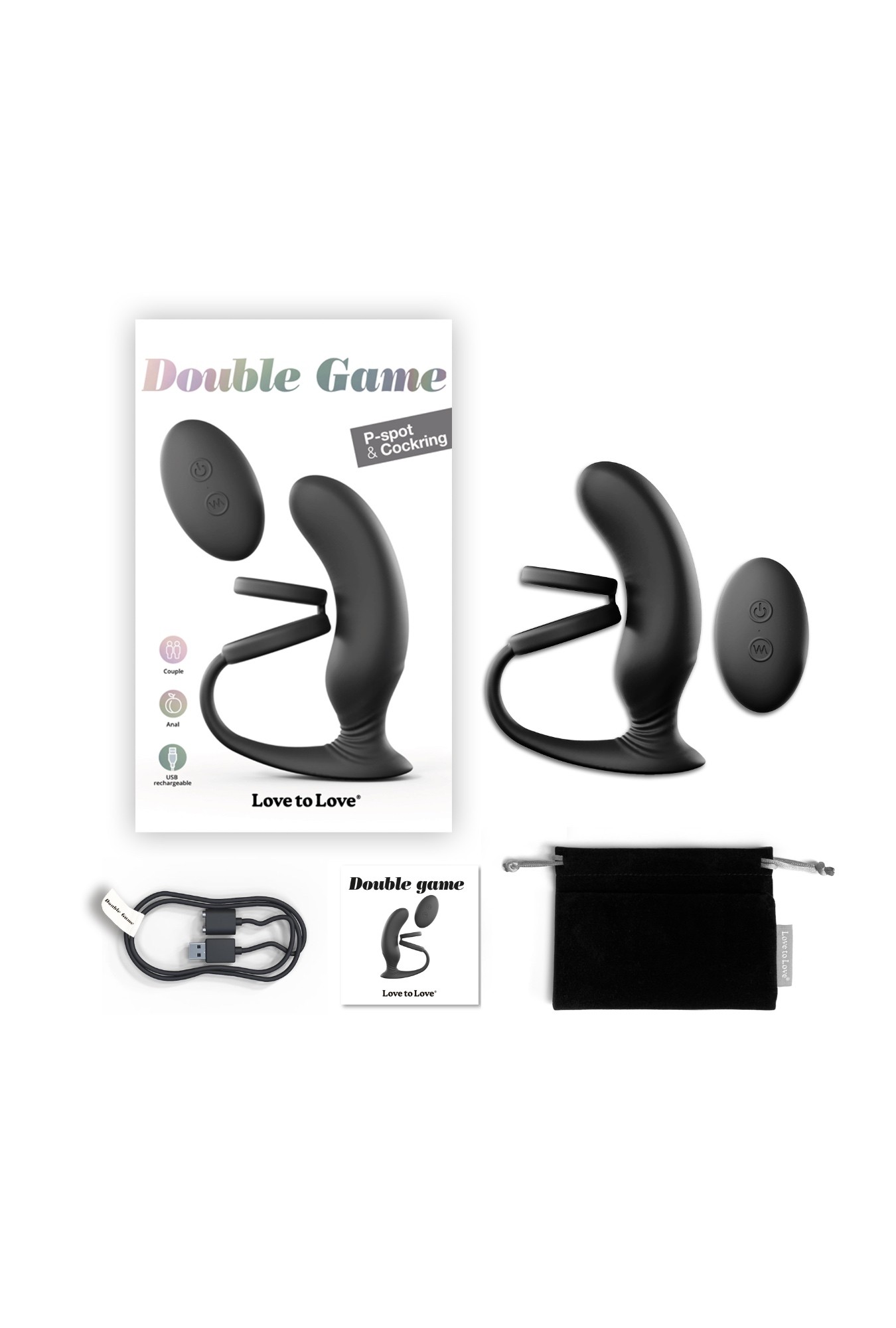 1969 - LOVE TO LOVE - DOUBLE GAME - STIMULATEUR POINT-P & COCKRING