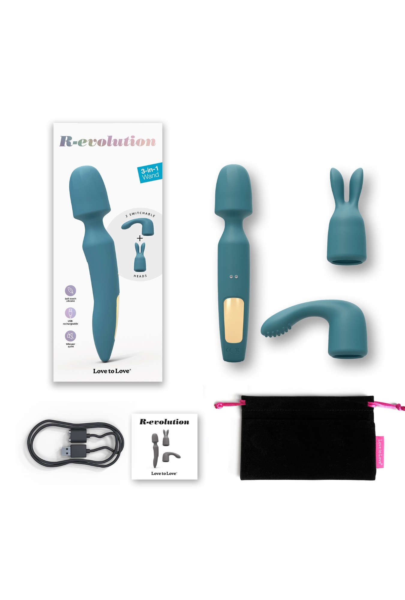 1969 - LOVE TO LOVE - R-EVOLUTION - WAND ET VIBROMASSEUR