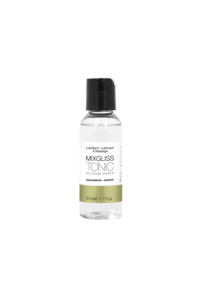 Mixgliss silicone - Lubrifiant et massage - Parfumé - Gingembre - 50 ml