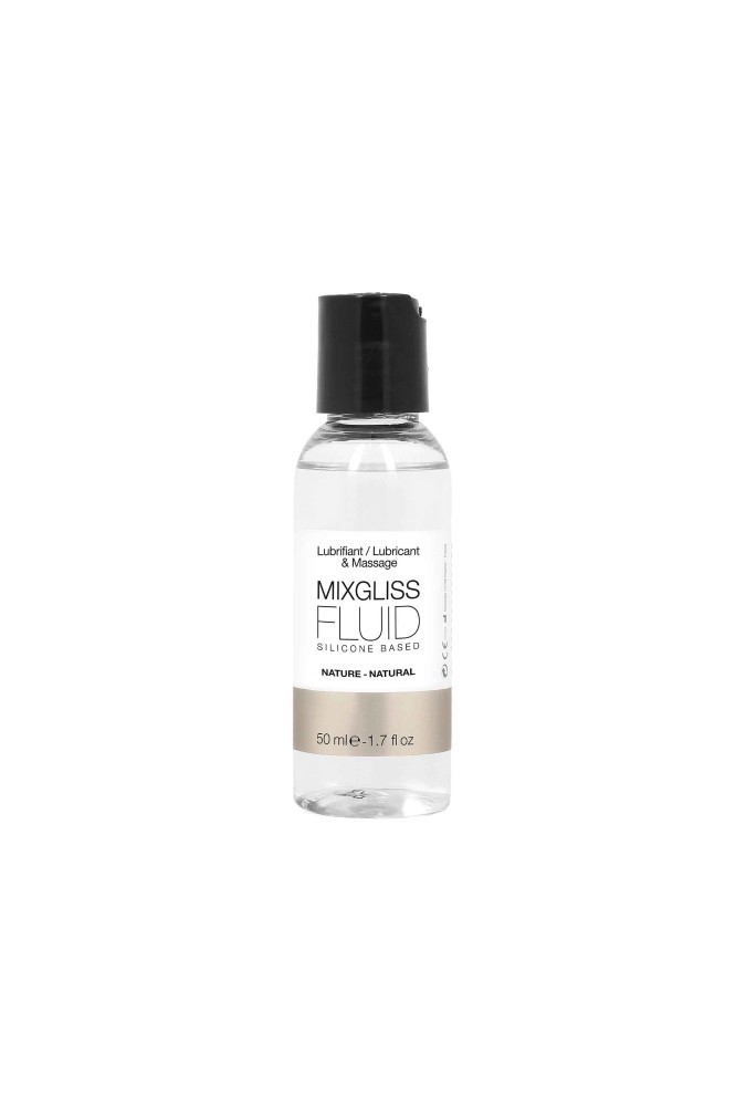 Mixgliss silicone - Lubrifiant et massage - Nature - 50 ml