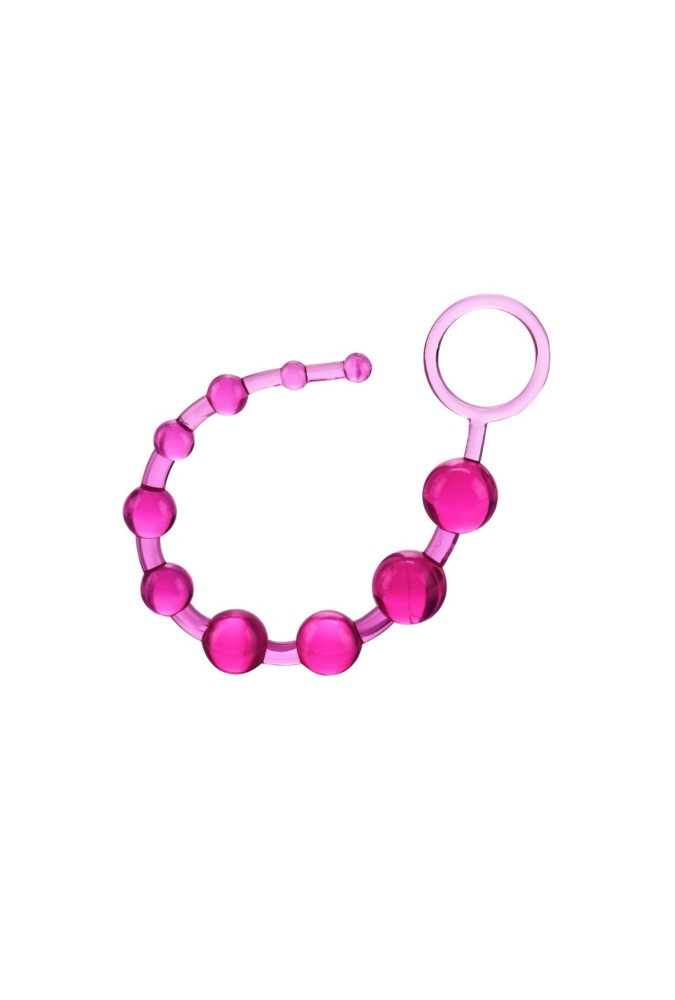 Easy beginner anal beads - Pink