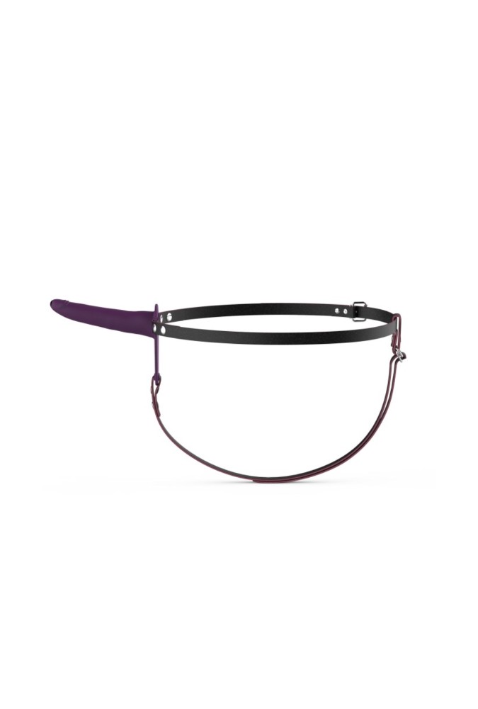 Dildo strap on vibe - Purple