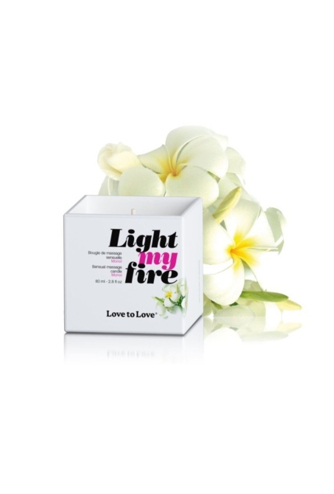 Light my fire - Bougie de massage - Monoï