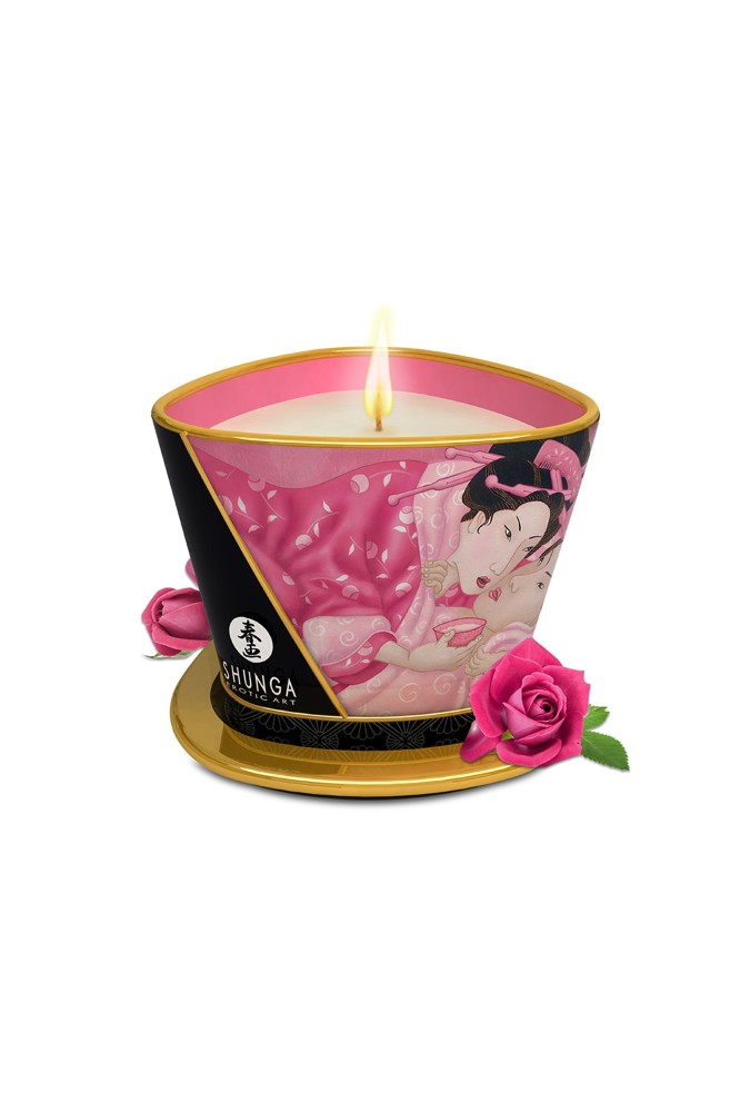 Bougie De Massage - Rose - 170 ml