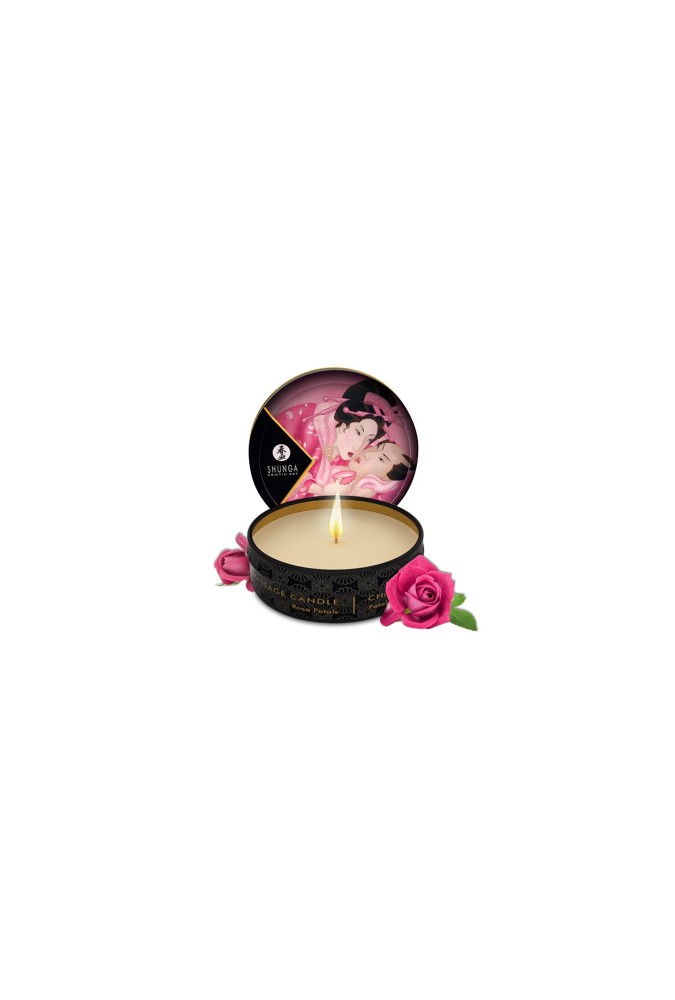 Bougie De Massage - Rose - 30 ml