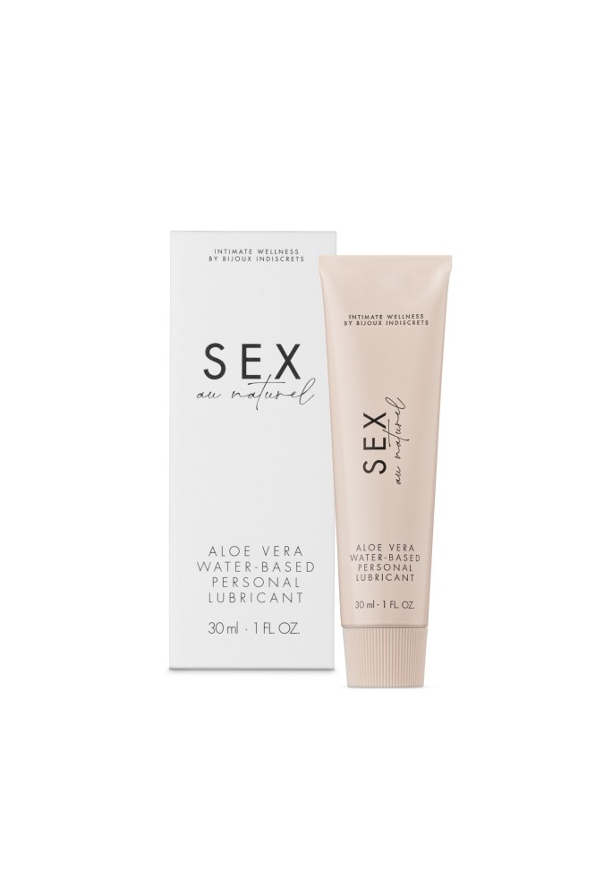 Lubrifiant eau - Sex au Naturel - Aloe vera