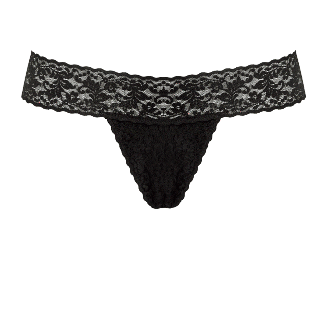 Secret panty 2 - String vibrant - Noir